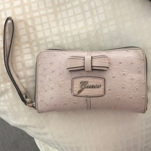 GUESS wallet wristlet purse